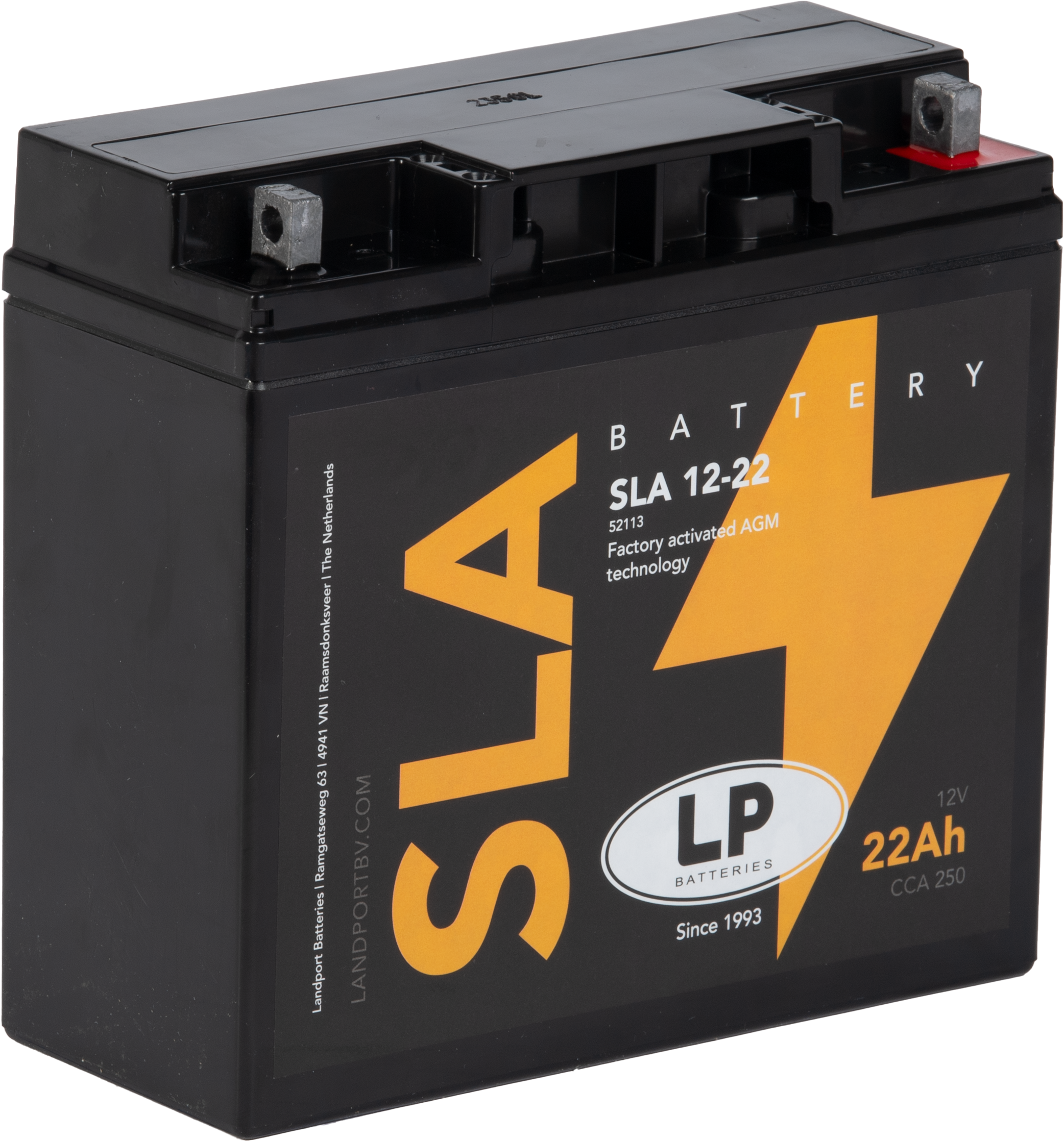 Baterie de pornire MS SLA 12-22 Landport Batteries